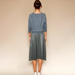 Bellamilan Brand Off-the-Shoulder Cardigan Sweater