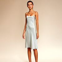 Bellamilan Brand Champagne Heavy Silk Slip Dress