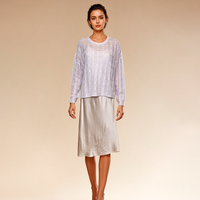 Bellamilan Brand Heavyweight Silk Pink Slip Dress