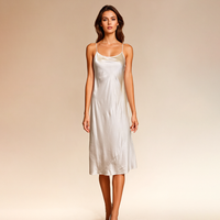 Bellamilan Brand Heavyweight Silk Pink Slip Dress